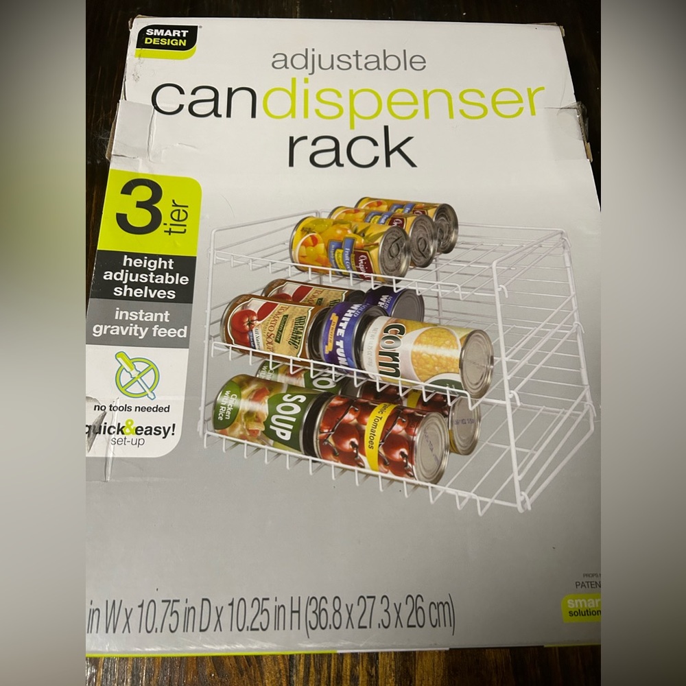 Adjustable Ken dispenser rack
